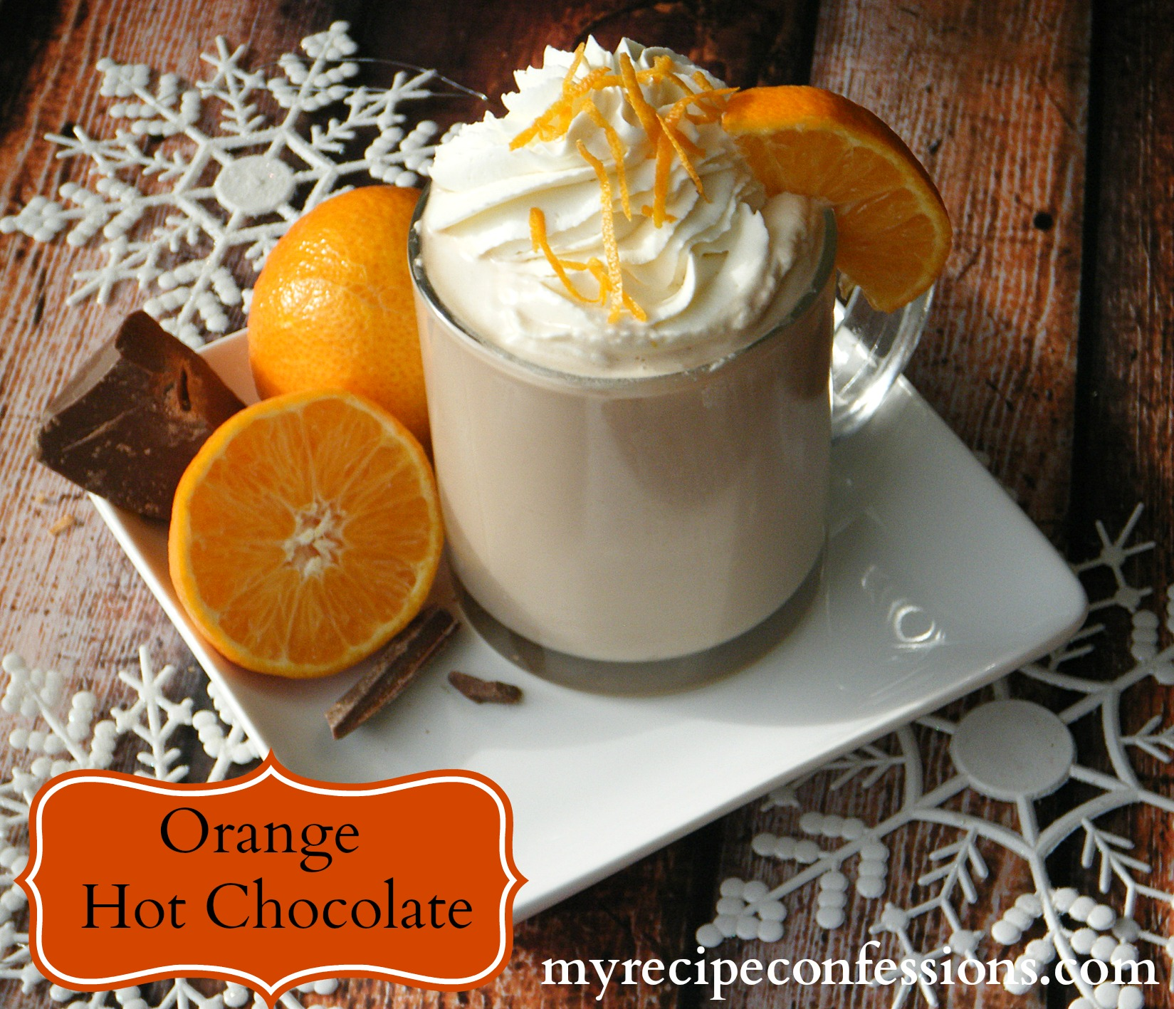 orange hot chocolate