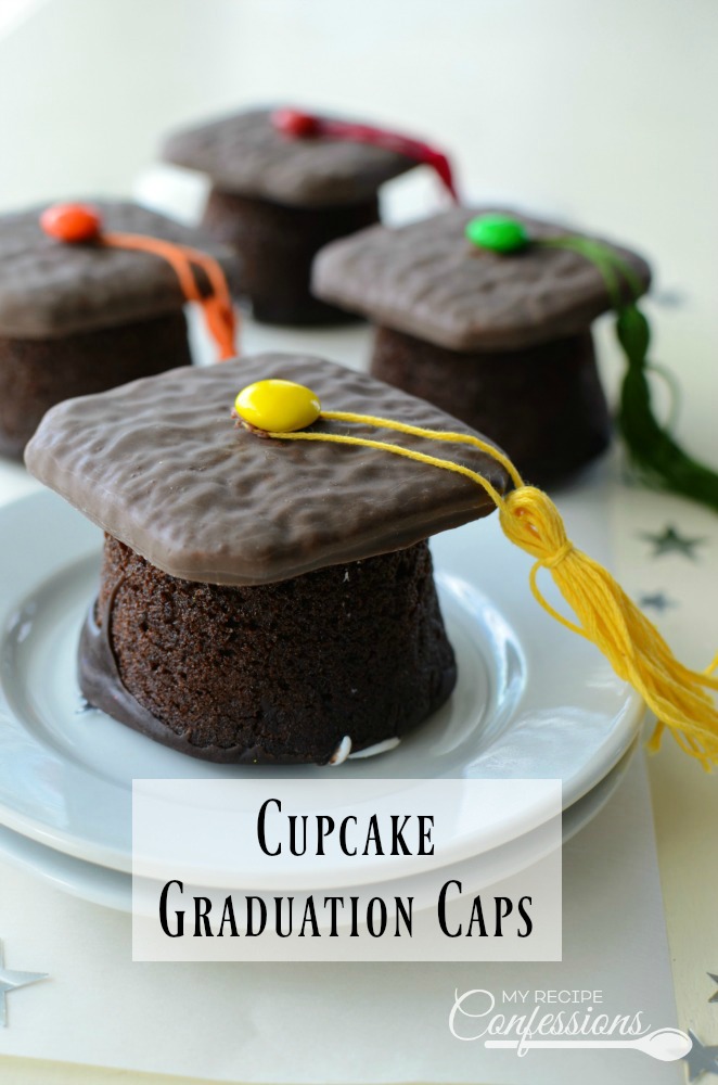 Cupcake Graduation Caps make the perfect DIY dessert for your preschool, kindergarten, high school, or even college graduation party. There is no need to spend a lot of money on bakery cupcakes when you can make your own for half the cost.