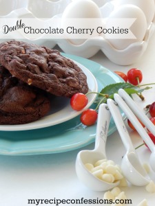 Double Chocolate Cherry Cookies