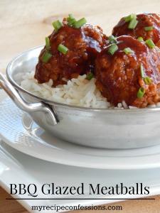 BBQ Glazed Meatballs