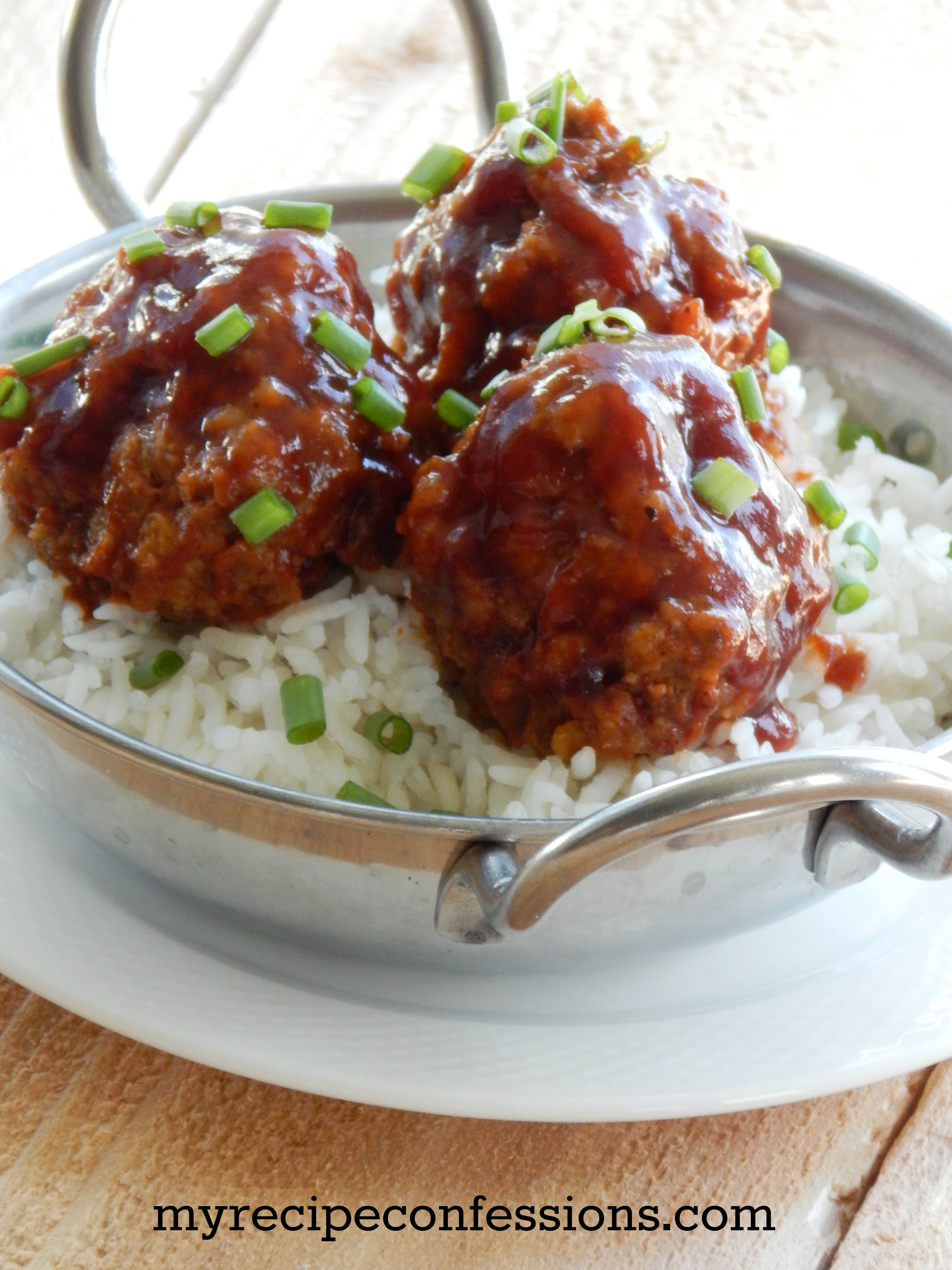 BBQ Sauce GLazed Meatballs