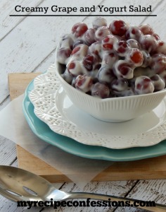 Creamy Grape and Yogurt Salad