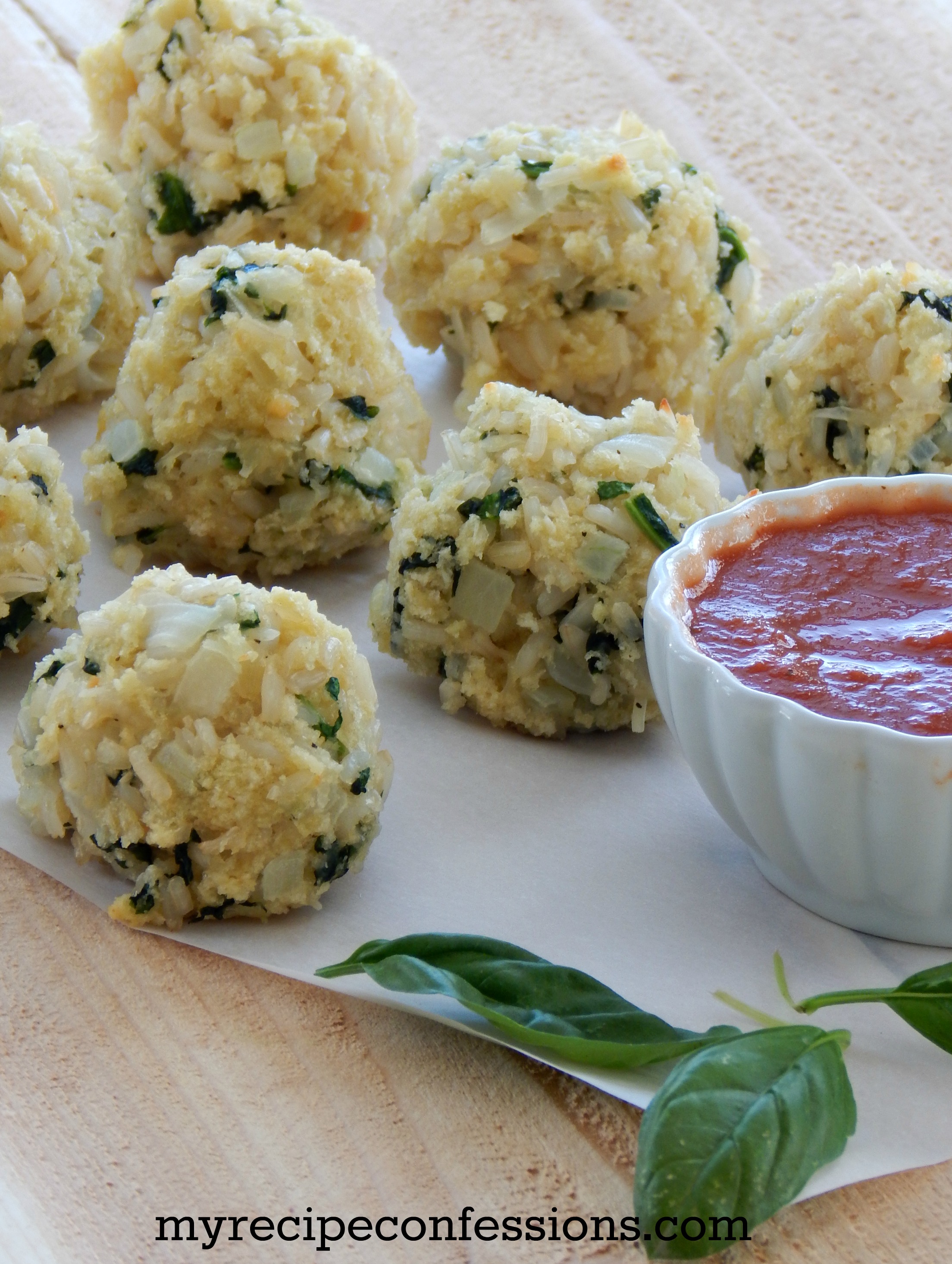 Spinach Rice Ball