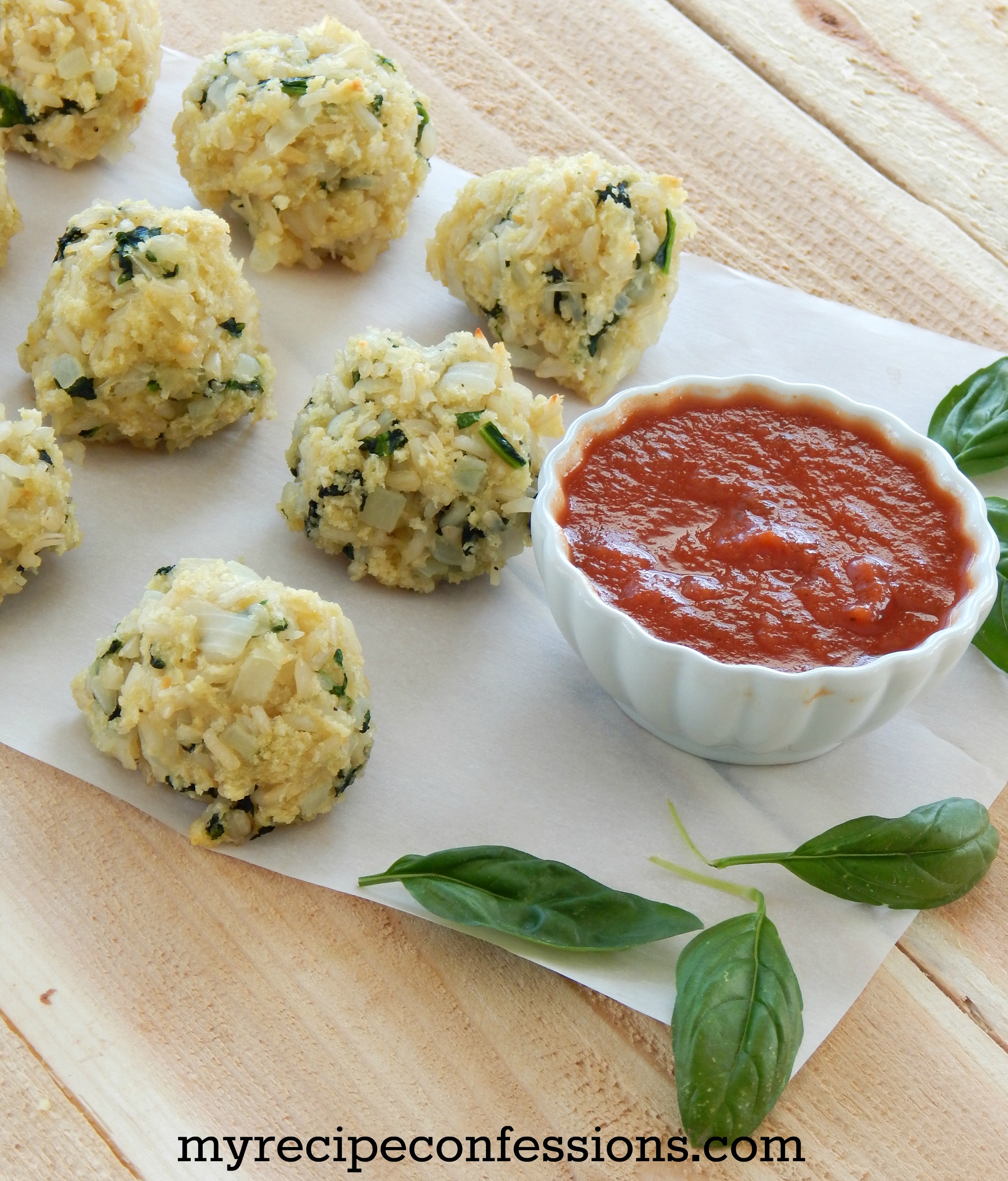 Spinach Rice Balls