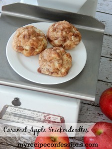 Caramel Apple Snickerdoodles