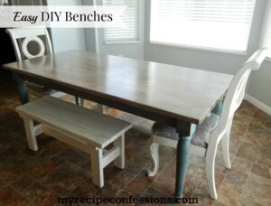 Easy DIY Benches