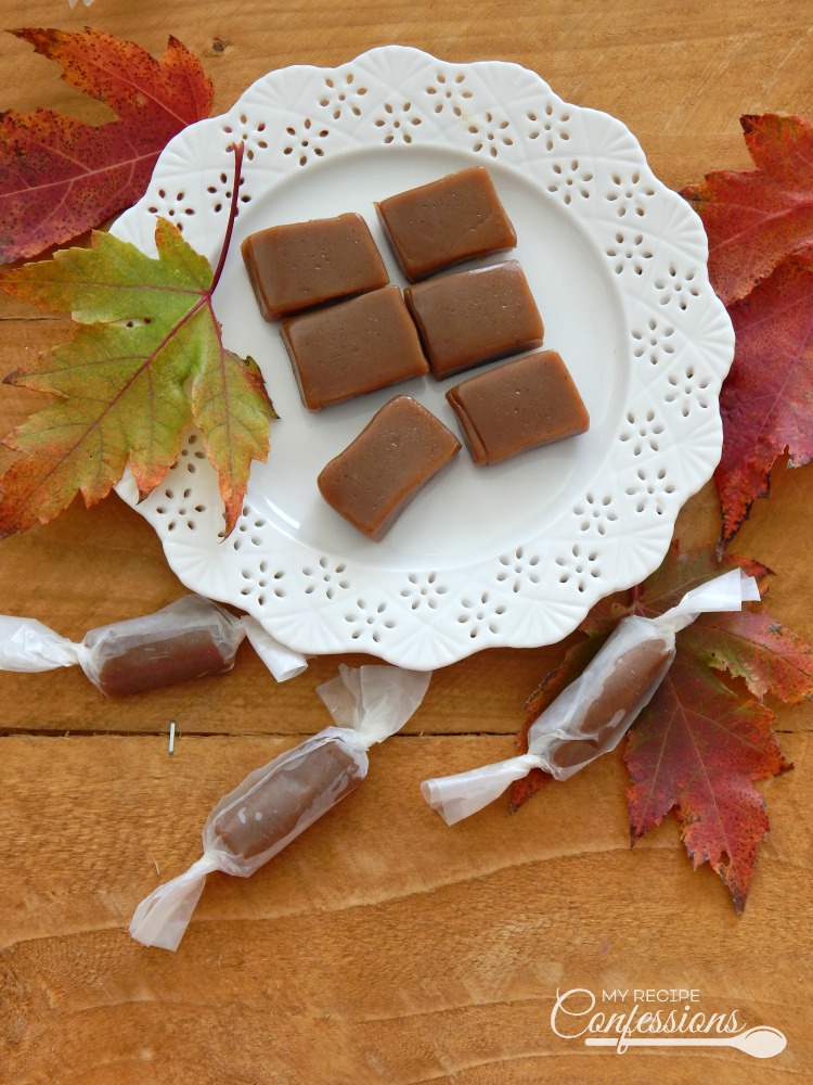Pumpkin Spice Caramels are a rich, soft and chewy caramel with the perfect with the pop of pumpkin spice. These highly addicting caramels seem to melt in your mouth. You don't want to miss out on this easy to follow recipe.