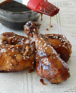 Grilled Honey-Teriyaki Chicken Appetizers