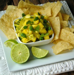 Grilled Pineapple and Avocado Salsa