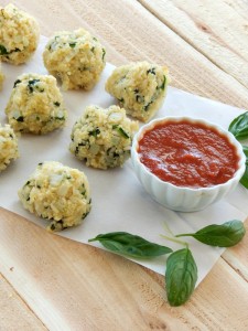 Spinach Rice balls