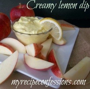 Creamy Lemon Dip