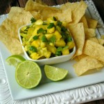 Grilled Pineapple Avocado Salsa