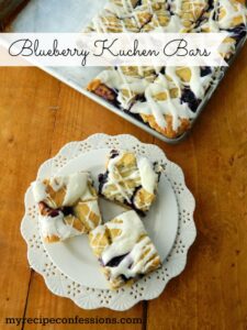 Blueberry Kuchen Bars