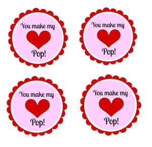 You make my heart pop printable