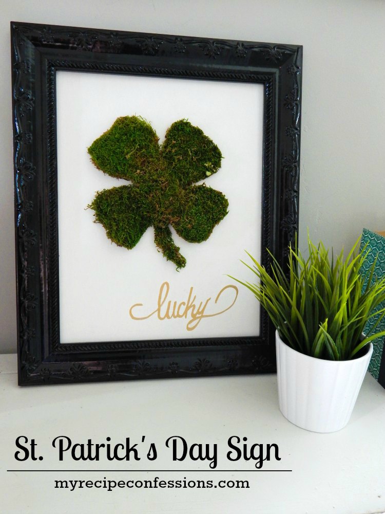 st.patrick's day sign