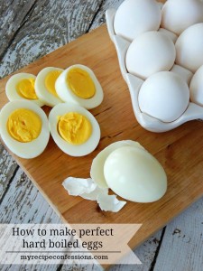 How to make perfect hard boiled eggs