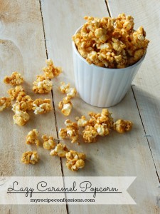 Lazy Caramel Popcorn