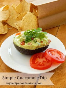 Simple Guacamole Dip