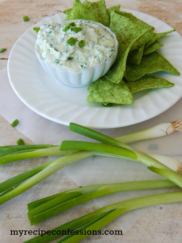 Creamy Spinach Dip is the best dip recipe ever! It is so incredibly easy to make. This dip makes a great appetizer. I like to serve it cold with tortilla chips.