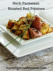 Herb Parmesan Roasted Red Potatoes