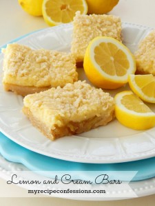 Lemon and Cream Bars