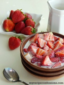 Strawberries and Cream