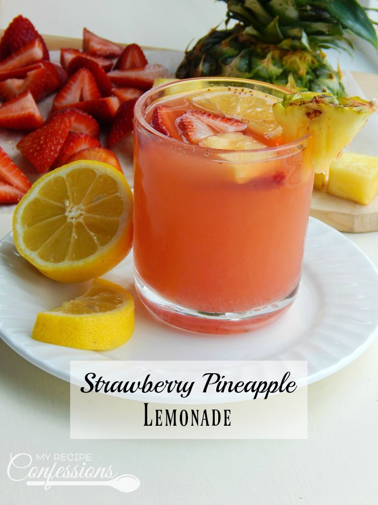 Strawberry Pineapple Lemonade is the ultimate summer drink! It is the perfect way to quench your thirst on a hot summer day. One of the great things about this recipe is the is so quick and easy. The other fruit punch drinks don't even compare!