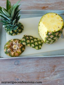 How to Pick and Cut Pineapple-Summer isn't the same without some refreshing pineapple. It can be so frustrating trying to pick out a good pineapple. Then you have to cut it which can be a nightmare. This tutorial shows how to pick a yummy pineapple and cut it the right way. It will make eating pineapple so much eaiser! 
