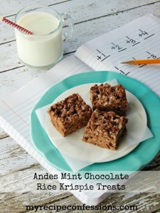 Andes-Mint-Rice-Krispie-Treats