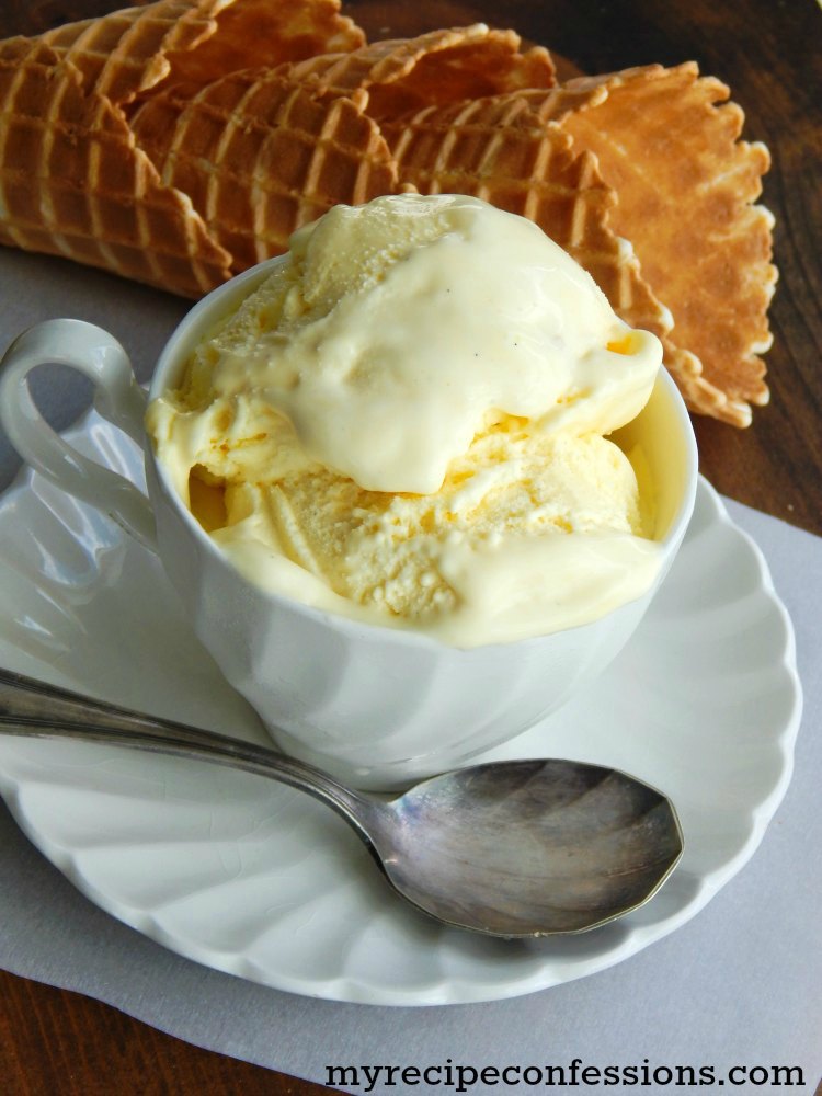 Cuisinart french vanilla discount ice cream recipe