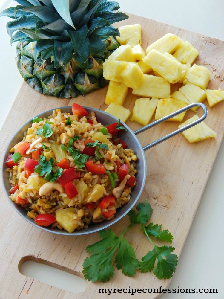Thai-Curry-Pineapple-Fried-Rice-