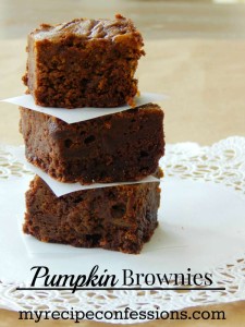 Pumpkin-Brownies