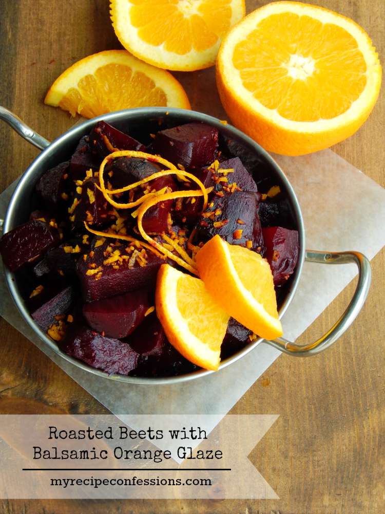 Roasted Beets with Balsamic Orange Glaze are one of those recipes that you really want to hang on to. Not only is it a healthy vegetarian recipe, it is also gluten-free. These beets are AMAZING!!! They are an easy side dish that everybody always rants and raves over. 
