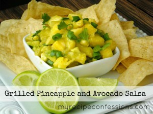 Grilled Pineapple and Avocado Salsa