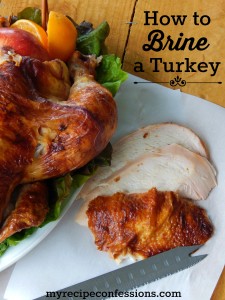 How to Brine a Turkey