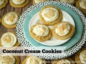 Coconut Cream Cookies