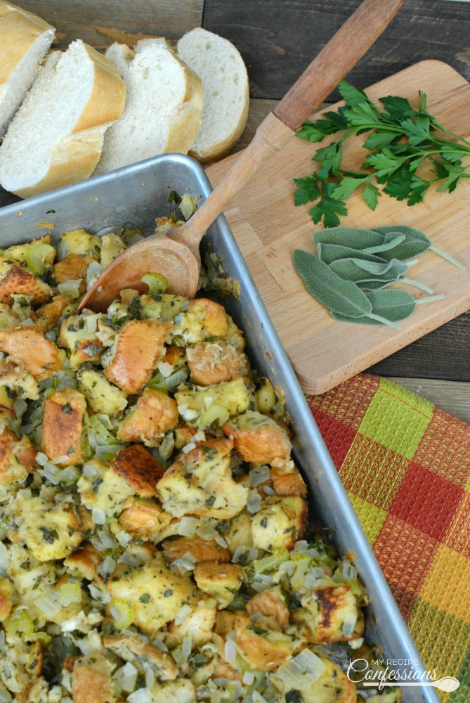 Thanksgiving Stuffing Recipe — (classic & traditional) Salt & Baker