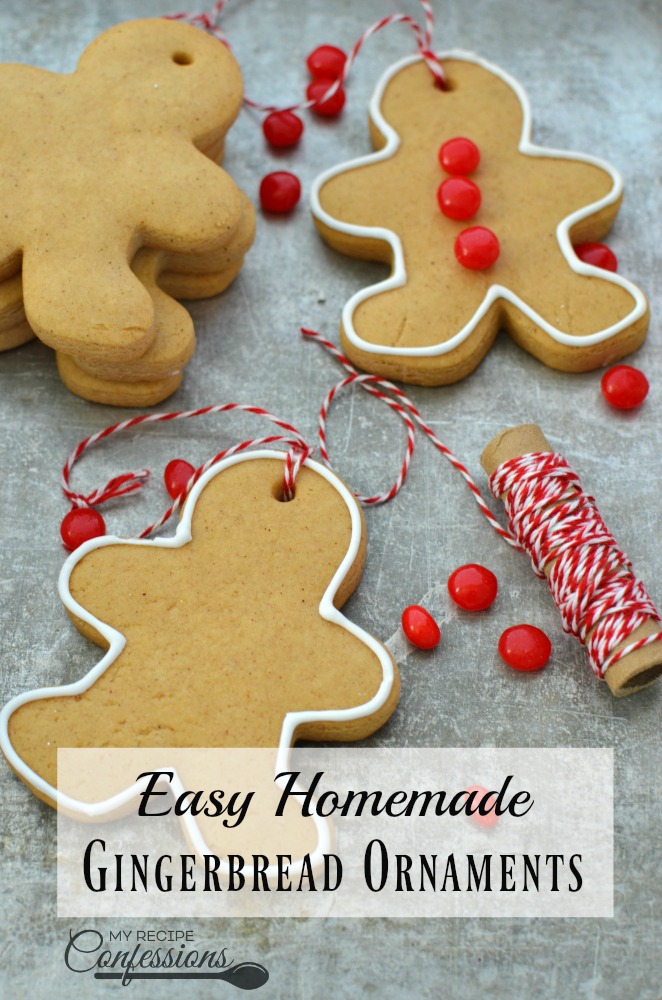 Easy Homemade Gingerbread Ornaments My Recipe Confessions