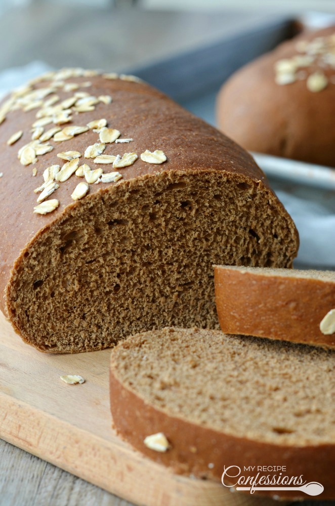 Honey Wheat Molasses Bread