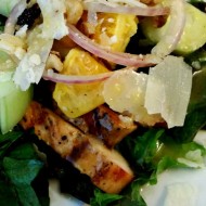 Grilled Chicken and Orange Salad with Orange Vinaigrette