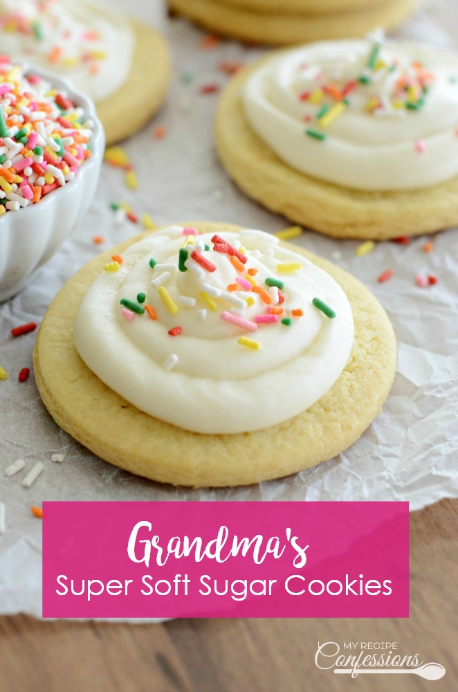 Grandma’s Super Soft Sugar Cookies