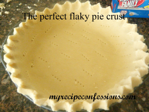How to Make Perfect Pie Crust is a quick, fool-proof recipe. The crust is buttery and flaky every time. I have tried many recipes over the years and this is the best recipe by far! 