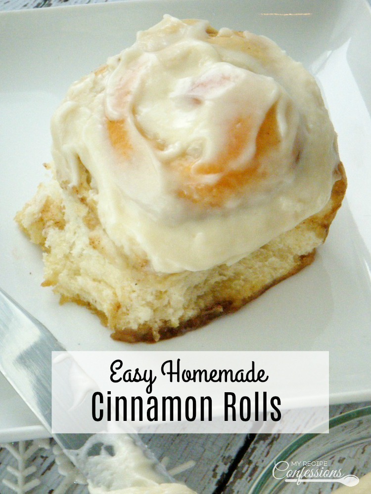 Easy Homemade Cinnamon Rolls