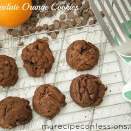 Chocolate  Orange cookies