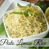 Pesto Lemon Rice