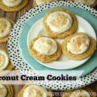 Coconut Cream Cookies