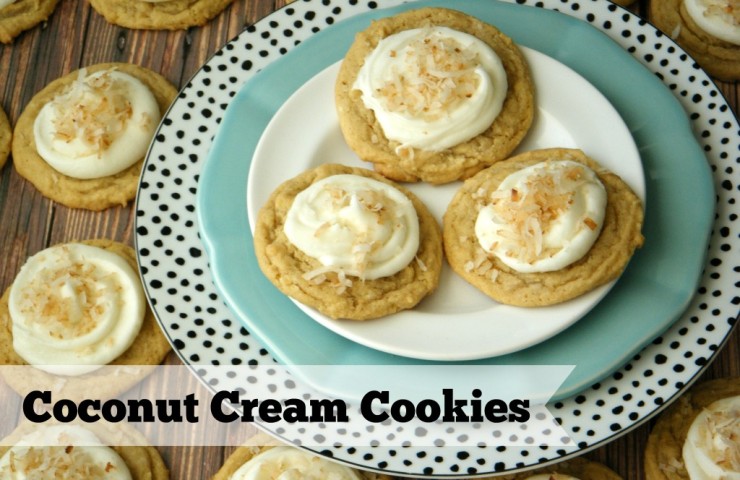 Coconut Cream Cookies