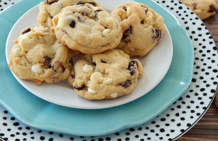 Cranberry White Chocolate Chip Cookies