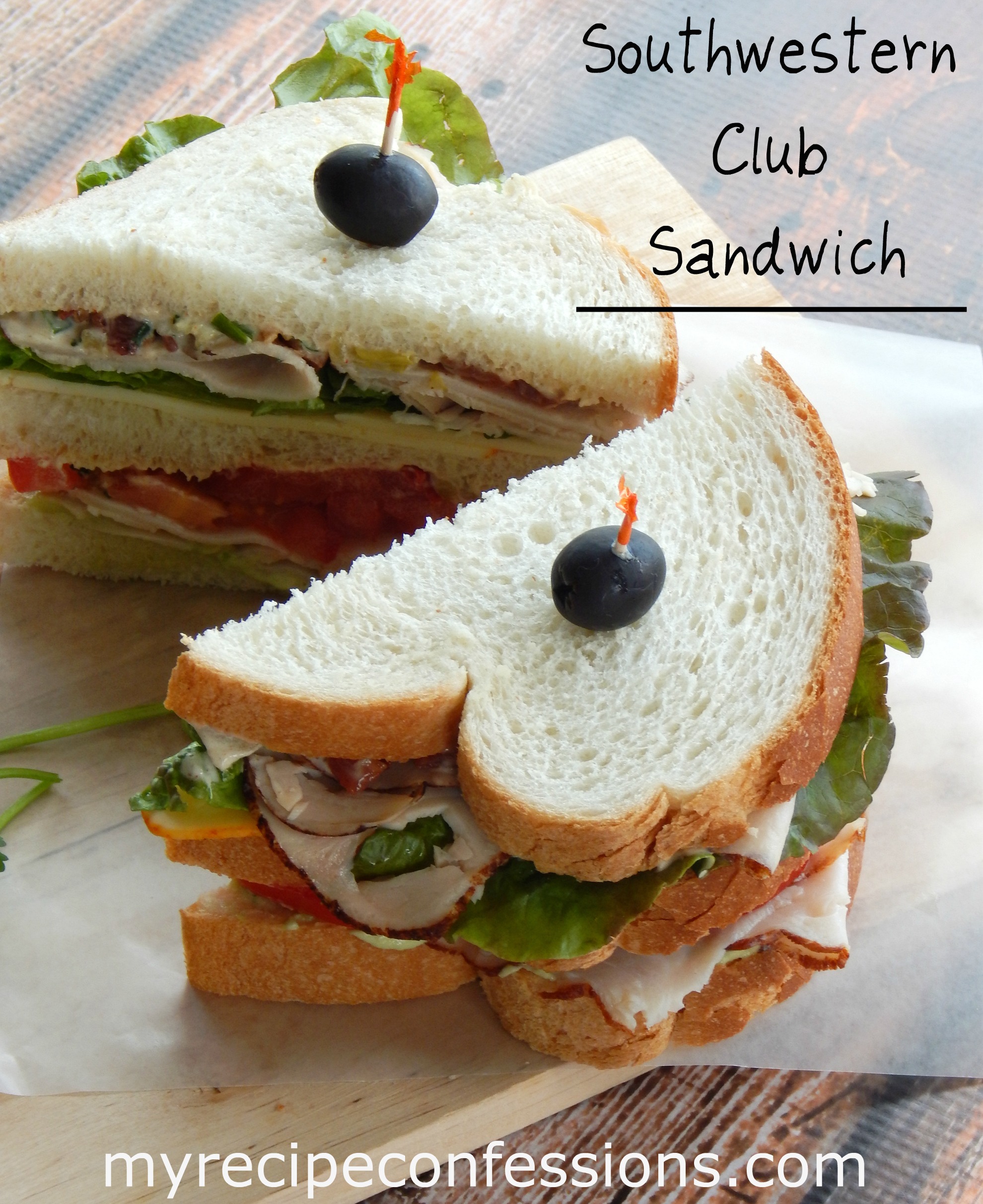 Southwestern Club Sandwich