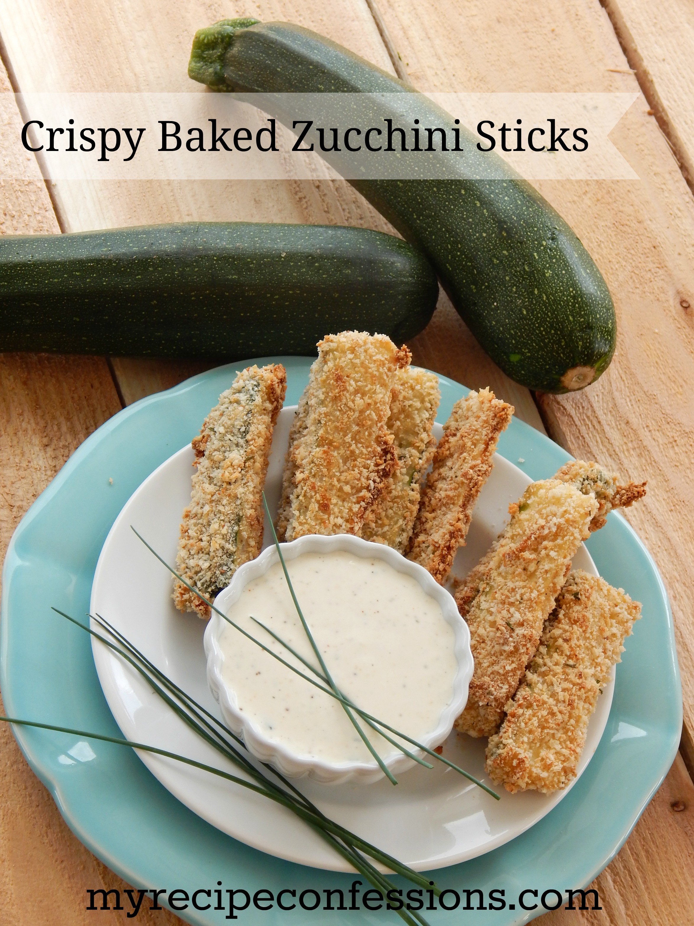 Crispy Baked Zucchini Sticks